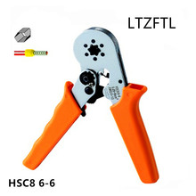 LTZFTL HSC8 6-4 HSC8 6-6 HSC8 16-4  SELF-ADJUSTABLE MINI-TYPE CRIMPING PLIER 0.25-6mm2 straight German Pliers hand tools 2024 - buy cheap