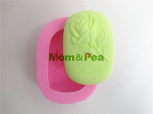 Mom&Pea 0352 Free Shipping Life & Rose Silicone Soap Mold Cake Decoration Fondant Cake 3D Mold Food Grade Silicone Mould 2024 - buy cheap