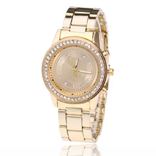 Famous Brand Gold Rhinestone Casual Quartz Watche Women Stainless Steel Dress Watches Luxury women Watches Relogio Feminino 2024 - buy cheap