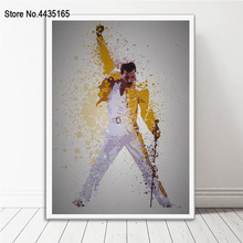 Posters and Prints Queen Freddie Mercury Bohemian Rhapsody Poster Decorative Canvas Painting Wall Art Picture Room Home Decor 2024 - buy cheap