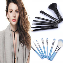 7Pcs Makeup Brushes Set Powder Foundation Eyeshadow Eyeliner Lip Cosmetic Brush 2024 - buy cheap