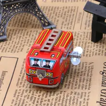 Kids Toy Clockwork Toys Vintage Fire Chief Firefighter Car Truck Model Children Classic Wind Up Toys 2024 - buy cheap