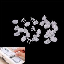 50Pcs Anti Electric Shock Plugs Protector Cover Cap Power Socket Electrical Outlet Baby Children Safety Guard Two holes 2024 - buy cheap