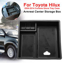 Car Center Console Armrest Storage Box Tray For Toyota Hilux VIGO Fortuner Innova 2005-2014 Armrest Center Storage Box 2024 - buy cheap