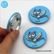 Factory specializing  production exquisite fashion tinplate badge cheap advertising business gifts tinplate badge 2024 - buy cheap