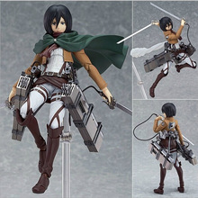 Figma Max Factory 203 Anime Attack On Titan Mikasa Ackerman  Action Figure Doll Model Figurine  PVC  Figures Toy Collection Gift 2024 - buy cheap