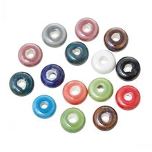 new  Ceramics Beads Round Mixed About 9mm Dia,Hole:Approx 2.7mm,20 PCs 2024 - buy cheap
