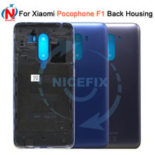 6.18" For Xiaomi poco F1 MI Pocophone F1 Rear Battery Housing Door Cover Back Case+power Side Buttons with free tools 2024 - buy cheap