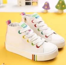 children casual shoes kids canvas shoes boys girls sport school sneakers spring autumn baby girl Rubber Flat Canvas Shoes 2024 - buy cheap