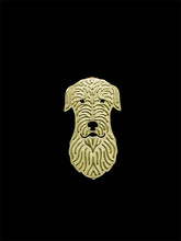 Broches de Wolfhound irlandés para hombre, joyería vintage, plateado, a la moda, mano del rey 2024 - compra barato