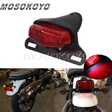 Motorcycle Lucas Taillights LED Vintage Brake Stop Light Emark Tail Light for harley Chopper Scrambler Cafe Racer 2024 - buy cheap