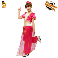 DSPLAY Original Cosplay New Fashion Three Sizes Children's Simplicity Arabian Princess Temperament Halloween Party Girls Suit 2024 - buy cheap