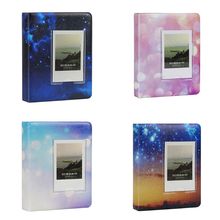 64 Pockets 3 Inch Starry Sky Photo Book Album For Fujifilm Instax Mini Films 9 8 7s 90 70 25 Name Card Holder 2024 - compre barato