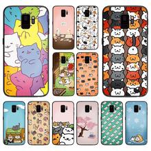 Мягкий чехол для телефона Neko Atsume для Samsung Galaxy S6 S7 S8 S9 S10e Plus Note 8 9 2024 - купить недорого