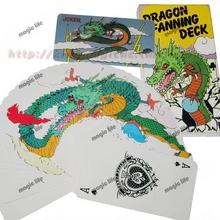 Dragon Fanning Deck 4 color Very Visual & Unusual Card Deck magic tricks magic props magic toys 2024 - buy cheap