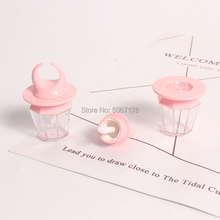 Tubo de brilho labial, 10/20/peças, anel de diamante, vazio, transparente, recipiente de garrafa de bálsamo labial rosa em garrafas recarregáveis 2024 - compre barato
