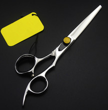 Высококачественные Профессиональные 6 дюймовые японские ножницы 9cr13 ножницы для стрижки волос Парикмахерские ножницы для макияжа Бесплатная доставка 2024 - купить недорого