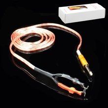 Clip de silicona de goma naranja para tatuaje, cable de alimentación RCA de alta calidad para máquina de tatuaje, envío gratis TP-2105 2024 - compra barato