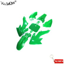 Xlsion-kit de carenagem em plástico para-choque, para modelos crf50, sdg, ssr, piranha, honda, crf, xr, 50, pit, dirt bike, 50cc-160cc 2024 - compre barato