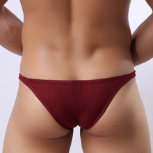 Cool Ice Silk Men's Underwear Mini Briefs Sexy Male Panties Gay Mens Bikini Super Soft Brief Penis Pouch 2024 - buy cheap