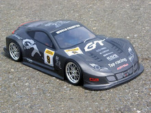 YUKALA S041 1/10 1:10 PVC painted body shell for 1/10 RC hobby racing car black 2pcs/lot 2024 - buy cheap