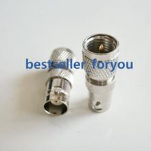 1X Mini UHF Male Plug To BNC Female Jack Straight Center RF Adapter Connector 2024 - buy cheap