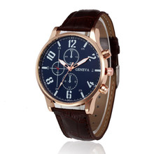 Tz#401 Retro Design Leather Band Watches Men Top Brand Relogio Masculino Mens Sports Clock Analog Quartz Wrist Watch 2024 - buy cheap