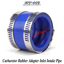 Carburetor Rubber Adapter Inlet Intake Pipe For OKO KEIHI KOSO 21 24 26 28 30mm PE 28 30mm Motorcycle Pit Dirt Bike 2024 - buy cheap