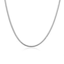 Классические ювелирные изделия с серебряным покрытием ожерелье для женщин Colar de senhora низкая цена Очаровательная цепочка 2024 - купить недорого
