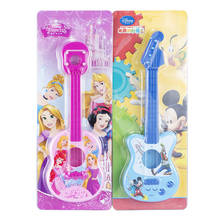 Disney Mickey Mouse& Princess 4 String Toys Mini Guitar Kids Musical Instrument Educational Toy Children'S Intellectual Toys 2024 - buy cheap