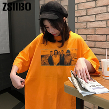 Short sleeve women's T-shirts 2019 summer Character Printed Female Harajuku T-Shirt fashion casual Loose lovely clothing 2024 - buy cheap