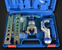 Kit de herramientas de corte por abolladura de tubo de cobre, juego de herramientas de abocardado de tubería, WK-808FT 2024 - compra barato