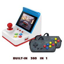Retro Arcade Game Console Handheld Game Machine Build-in 360 Classic Game,Dual Wired Joysticks, Support AV Out and Extra 2024 - buy cheap