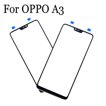 Запасные части для OPPO A3 a3 сенсорный экран внешняя ЖК передняя панель экран Стеклянная крышка объектива для OPPO A 3 без гибкого кабеля 2024 - купить недорого