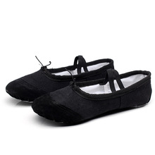 Canvas Ballet Flats Soft Balleria Dance Shoes for Women Split Cow Leather Outsoles Latin Yoga Dance Female Shoes Girls W $ 2024 - buy cheap