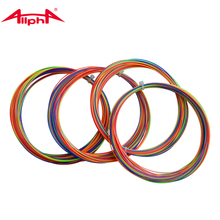 Alpha Rainbow Badminton String 10m Nylon Durability Training Line Sport String 20-30Pounds String Net C5 10pcs/lot 2024 - buy cheap