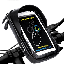 Держатель для телефона, универсальный держатель для велосипеда, мотоцикла, подставка для мобильного телефона, водонепроницаемая сумка для iphone X 8, S8, S9, gps, держатель для велосипеда, сумка на руль 2024 - купить недорого