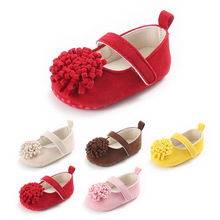 Baby Girls Shoes For Spring Autumn Cute Leisure Flower Newborn Infant Toddler Crib Shoes Soft Sole Floor First Walkers TS131 2024 - buy cheap