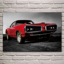 Carteles de fotos de estilo de vehículo deportivo de calle, muscle car clásico en la pared, imagen del hogar, decoración de la sala de estar para el dormitorio, KB404 2024 - compra barato