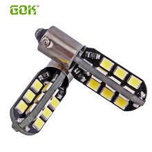 10pcs/lot BA9S led 2835 smd T4W led White CANBUS led Error Free Interior Car H6W ba9s 24smd LED Light reading light 2024 - buy cheap