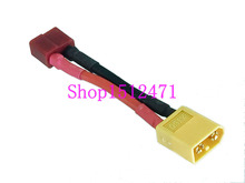 Conector de clavija XT60, adaptador macho a hembra Deans/T para modelo RC, Cable de 5CM, 12AWG 2024 - compra barato