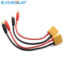 100 pcs/lot XT60/ XT90 Connector to 4.0 Banana Plug Charge Cable 14AWG 150MM for RC Model ZD0180 2024 - buy cheap