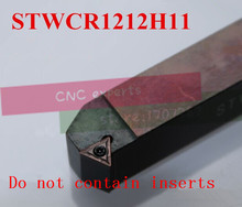 STWCR1212H11-máquina de torno de Metal, herramientas de corte de torno de 12x12x100MM, Herramientas de Torneado CNC portaherramientas de torneado exterior tipo S STWCR/L 2024 - compra barato