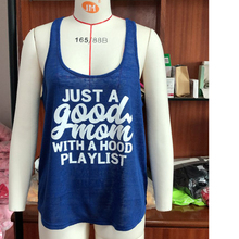 Vest Just a Good Mom with Hood Playlist Graphic Tank Top Women Sexy Summer Funny Letter Slogan Tee aesthetic Vintage Tanks Shirt 2024 - buy cheap