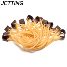 HOT  10Pcs Elastic Elastica Bungee Rubber Band for Slingshot Catapult Hunting 2024 - buy cheap