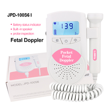 RZ-Doppler Fetal Prenatal de bolsillo, Detector de ultrasonido, Monitor de JPD-100S6I 2024 - compra barato