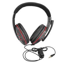 EC2 HIPERDEAL Fashion Bluetooth Headset  New Gaming Headset Voice Control Wired HI-FI Sound Quality For PS4 Black+Red Jul3 2024 - buy cheap