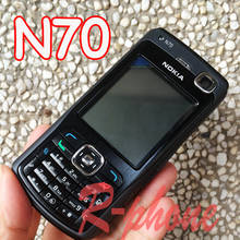 Original NOKIA N70 Mobile Cell Phone Refurbished English Russian Keyboard Phone 2024 - buy cheap