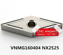 Free Shipping  10PCS cutting blade VNMG160404/VNMG160408 NX2525 Turning blade,Suitable for MVJNR/MVVNN/MVQNR Lathe tool 2024 - buy cheap