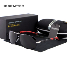 HDCRAFTER-gafas de sol polarizadas para hombre, lentes de sol polarizadas para conducir, de marca de diseñador de Google, con recubrimiento protector 2024 - compra barato